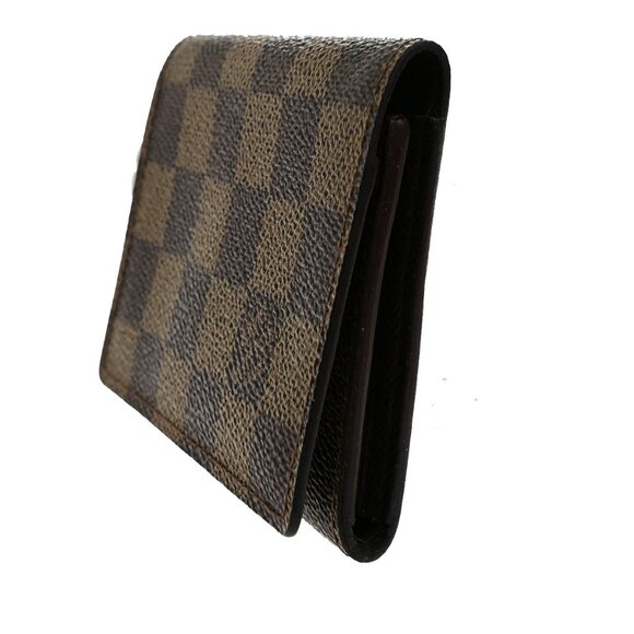 LOUIS VUITTON Envelope Carte de Visite Bifold Card Case Damier BN N62920 60YH167 - Picture 7 of 12